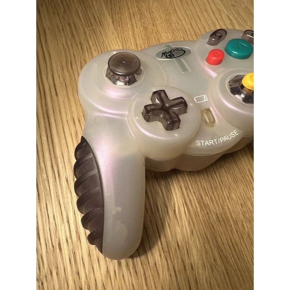 MadCatz Nintendo GameCube Wireless 2.4 Controller and Receiver Dongle Not Tested